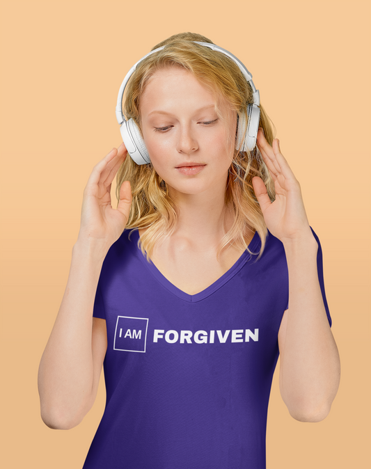 I AM FORGIVEN - V-Neck Tee